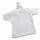 Mini t-shirt 100%cotone bianca,con appendino e ventosa
